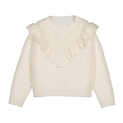 Mayoral - Pull maille beige