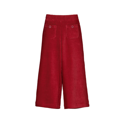 Mayoral - Pantalon en velours côtelé cerise
