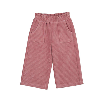 Mayoral - Pantalon velours côtelé rose