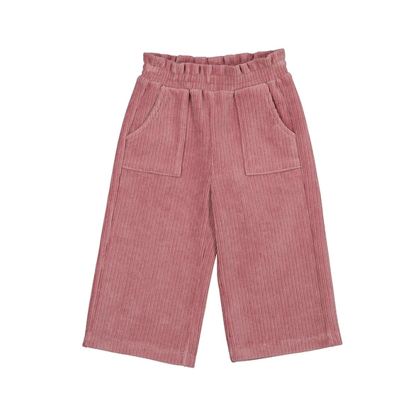 Mayoral - Pantalon velours côtelé rose