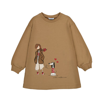 Mayoral - Robe Tan chien