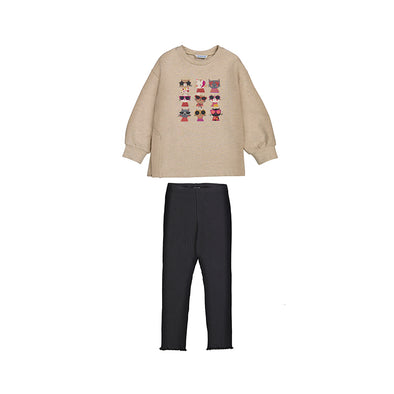 Mayoral - Ensemble leggings chats
