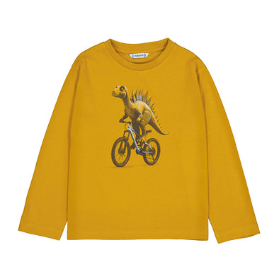 Mayoral - Chandail dinosaure jaune