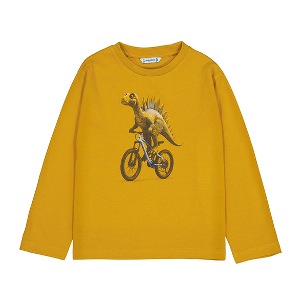 Mayoral - Chandail dinosaure jaune