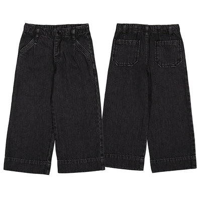 Mayoral - Pantalon en denim noir