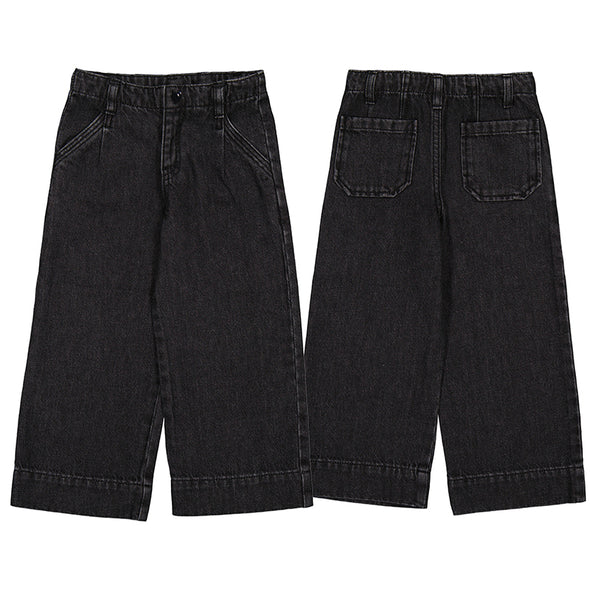 Mayoral - Pantalon en denim noir