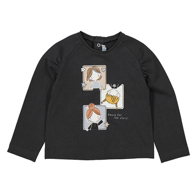 Mayoral - Chandail Fille Charcoal