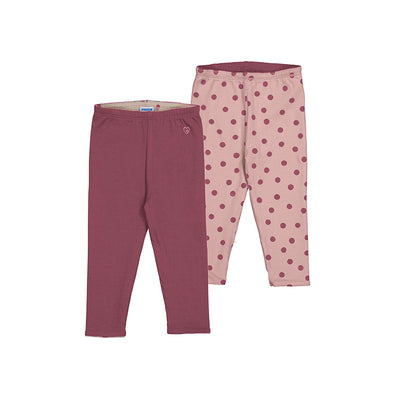 Mayoral - Leggings réversibles Rose