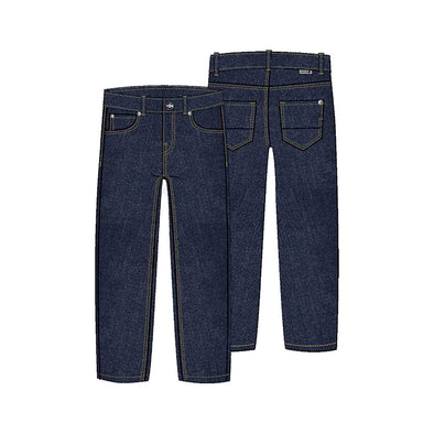 Mayoral - Pantalon denim Foncé