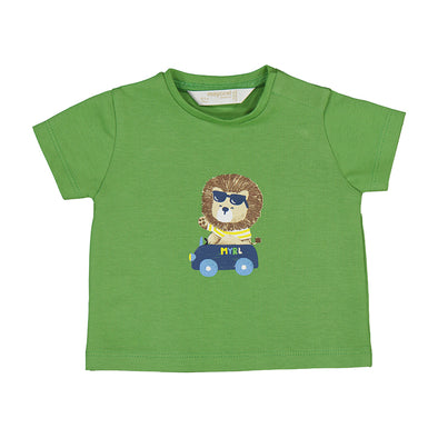 Mayoral - T-shirt vert Lion