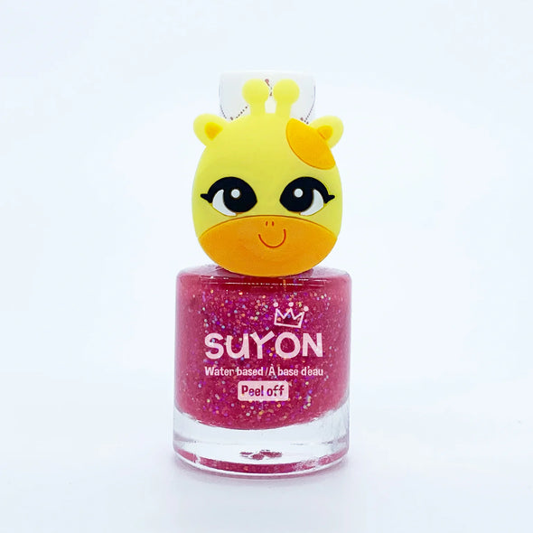 Suyon - Girafe - Rose pailleté