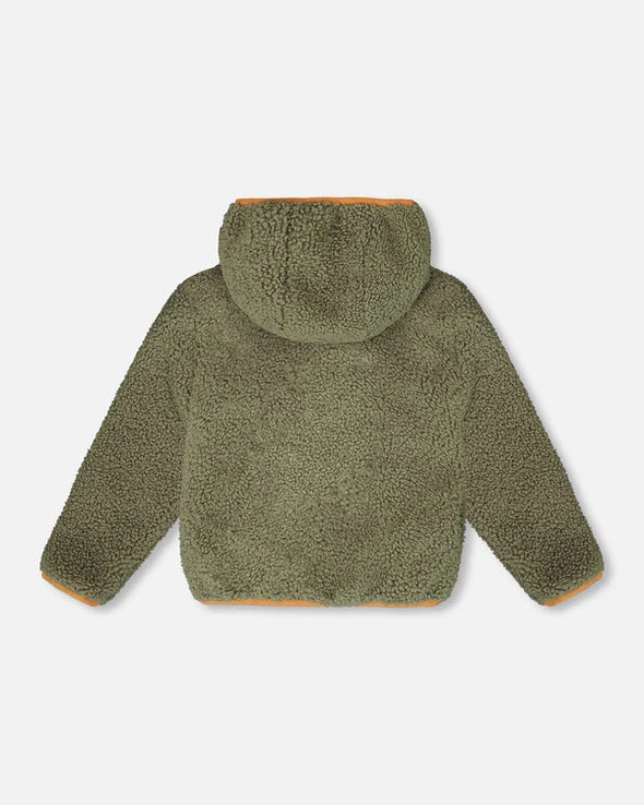 Deux par deux - Veste réversible de mi-saison noir