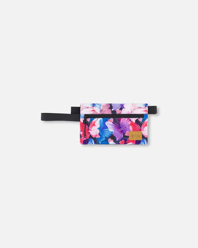 Deux par Deux - Trousse à crayons double noir imprimé papillons