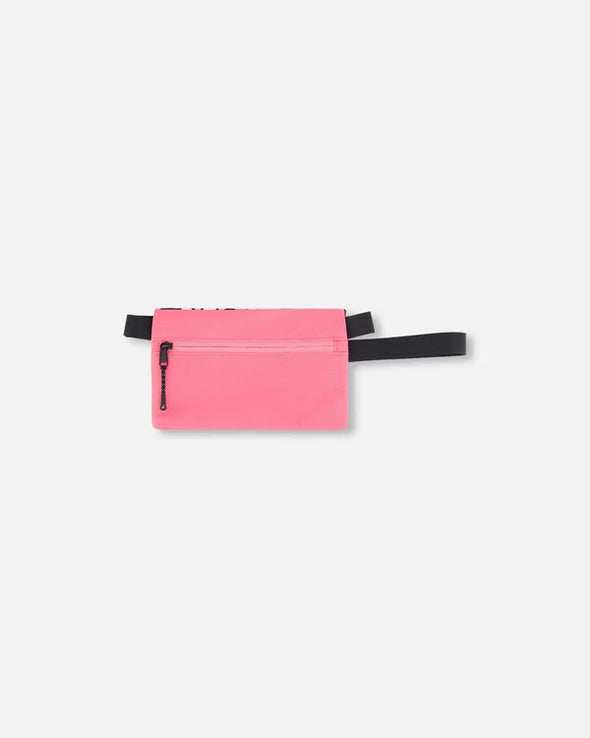 Deux par Deux - Trousse à crayons double noir imprimé fleurs rétro