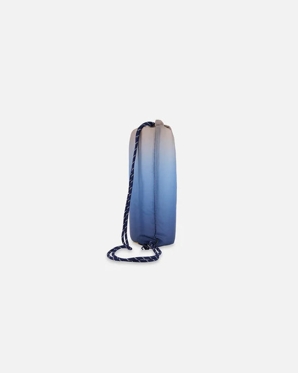 Deux par Deux - Sac à cordon dégradé bleu et beige