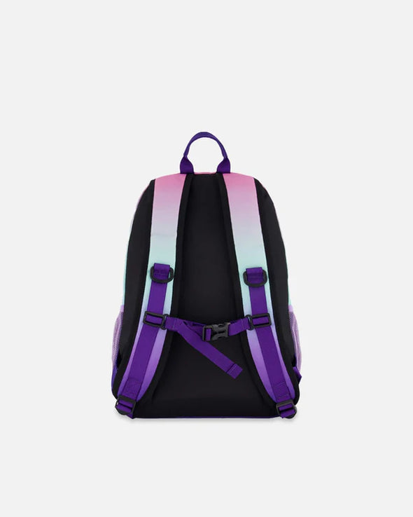 Deux par Deux - Sac à dos dégradé violet pour enfants