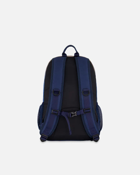 Deux par Deux - Sac à dos dégradé bleu et beige pour enfants