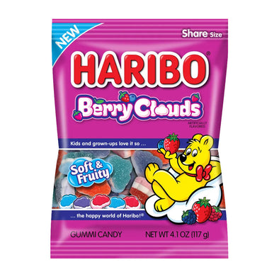 Haribo Berry Clouds Gummi Candy