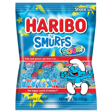 Haribo Schtroumpfs Sour Gummi