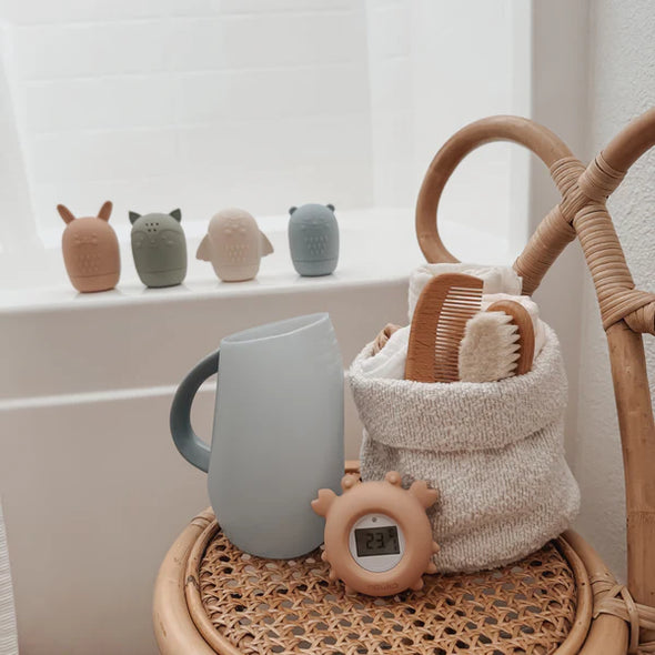 Noüka - Thermomètre de sécurité pour baignoire Crabe