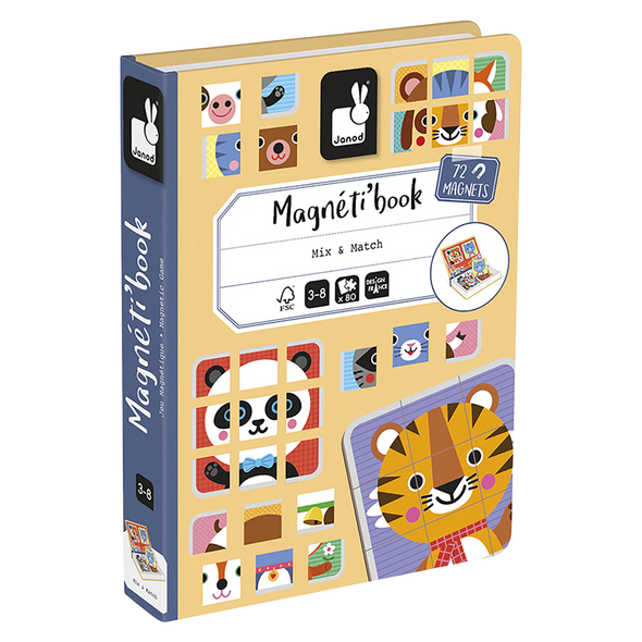 JANOD - MAGNÉTI'BOOK - MIX & MATCH