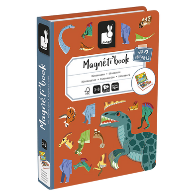 JANOD - MAGNÉTI'BOOK - DINOSAURES