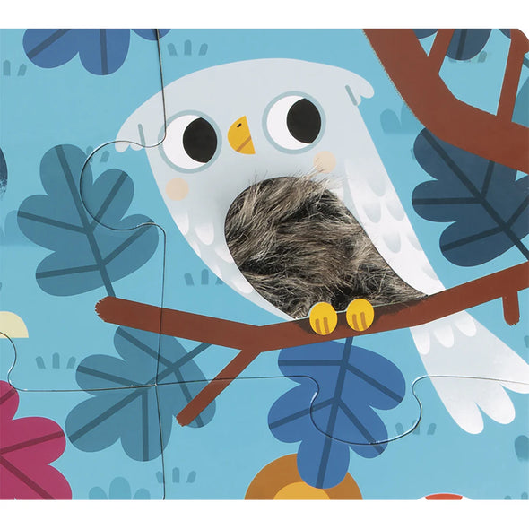 JANOD - Casse-tête - TACTILE - LES ANIMAUX DE LA FORÊT