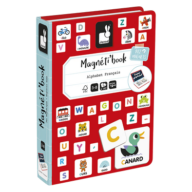 JANOD - MAGNÉTI'BOOK - ALPHABET FRANCAIS