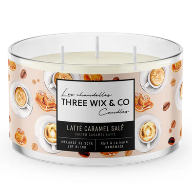 THREE WIX & CO - LATTÉ CARAMEL SALÉ