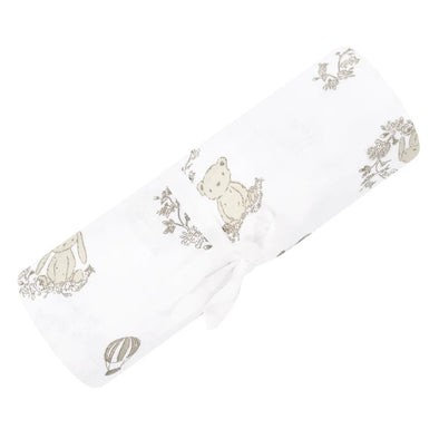 Perlimpinpin - Couverture mousseline de coton - Peluches