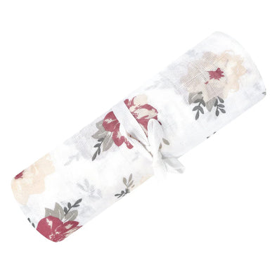 Perlimpinpin Couverture mousseline de coton - Roses
