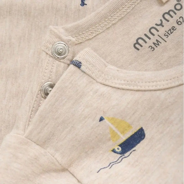 Minymo - T-shirt bateau
