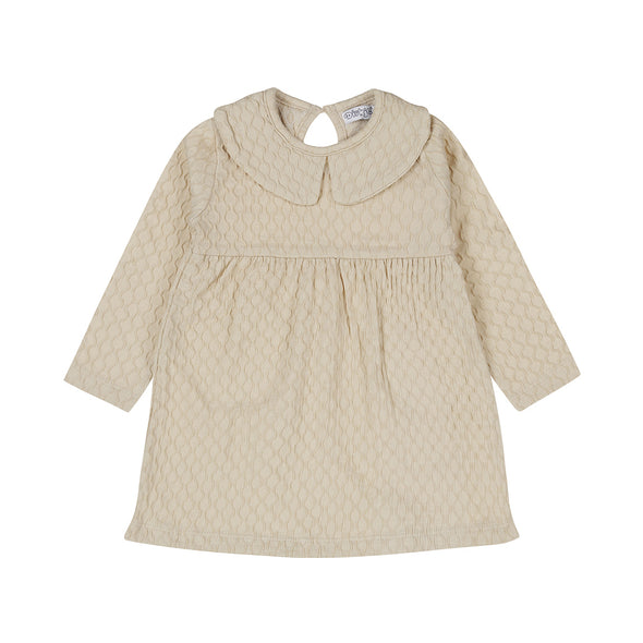 Dirkje - Robe beige avec bandeau