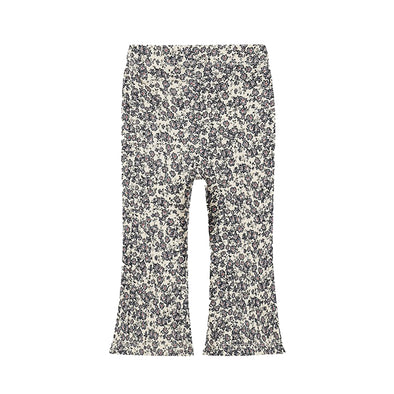 Dirkje - Pantalon fleur bleu