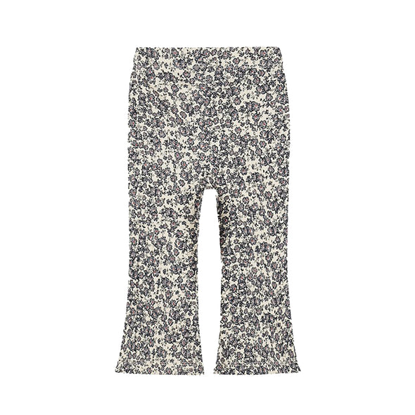 Dirkje - Pantalon fleur bleu