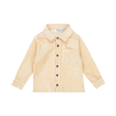Dirkje - Chemise corduroy beige