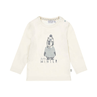 Dirkje - Chandail crème pingouin