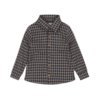 Dirkje - Chemise carr marine