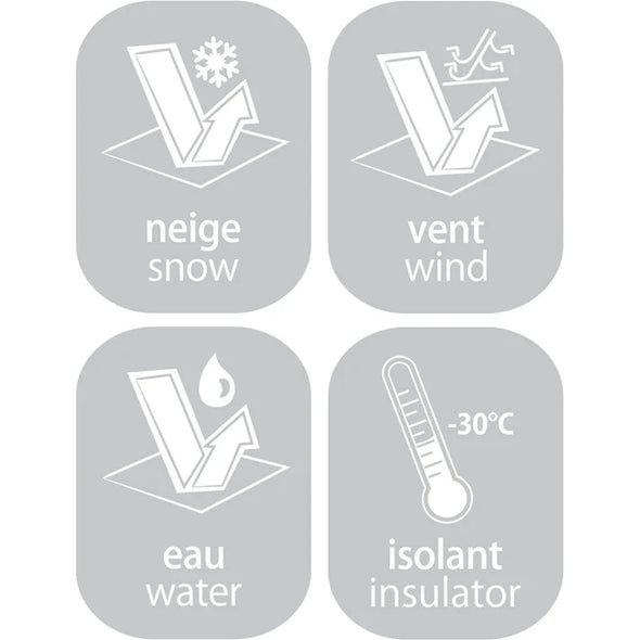 Perlimpinpin - Housse élastiquée pour siège d'auto Hiver - Noir