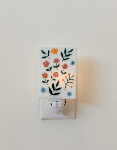 Veille sur toi - Veilleuse - Fleurs des champs