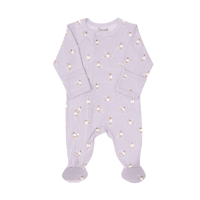 Coccoli - Pyjamas crème boucle rose