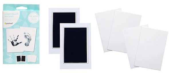 Pearhead - Lot de 2 tampons encreurs Clean-Touch