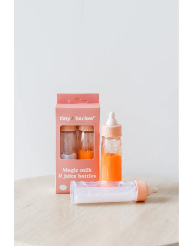 Tiny Harlow - Ensemble de lait et jus en bouteille