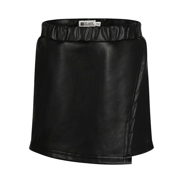 No Way Monday - Jupe culotte en simili cuir