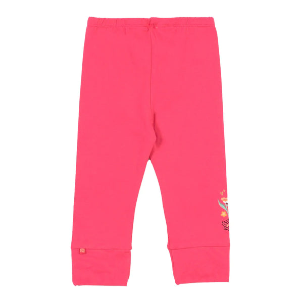 Nano - Legging 3/4 Filles Rose