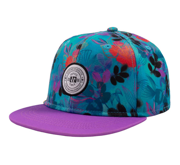 Nano - Casquette Fille Turquoise