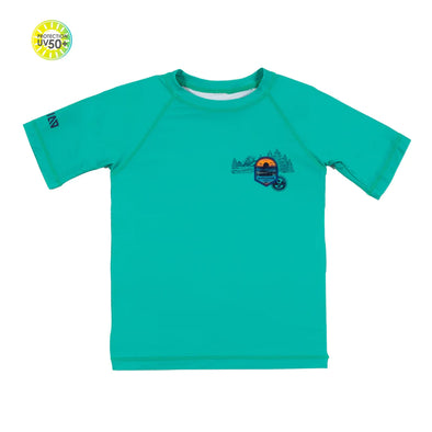 Nano - T-shirt maillot UV Garçons Menthe