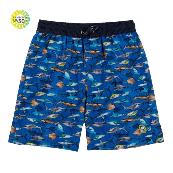 Nano - Short maillot UV Garçons Royal