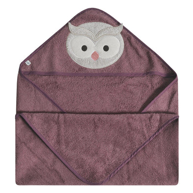 Perlimpinpin - Serviette à capuchon Hibou