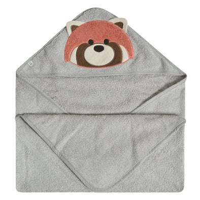 Perlimpinpin - Serviette à capuchon Bébé Panda roux